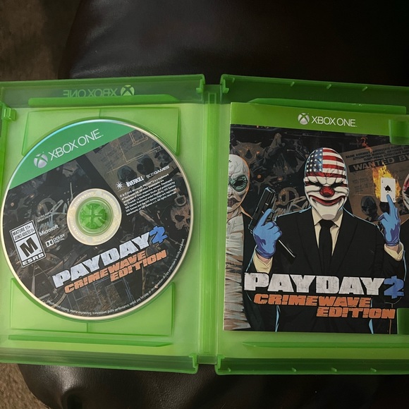 XBOX ONE PAYDAY CRIMEWAVE EDITION GAME PREOWNED NO SCRATCHES - Picture 3 of 4